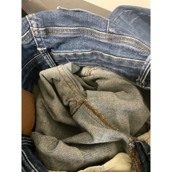 JUDY BLUE Dark Wash Skinny Fit Blue Jeans size 13/31 - Picture 5 of 12